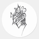 Recherche de tribal noir autocollants Graphique