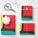 Search for geometric shapes wrapping paper Abstract