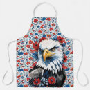 Search for independence day aprons Red white and blue