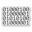 Search for binary code stickers Science