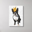 Search for boston terrier canvas prints Contemporary