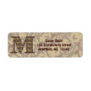 Search for initial m return address labels Letter