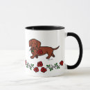 Search for cartoon dachshund mugs Cute