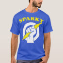 Search for sparky electrician tshirts Dad