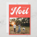 Search for joyeux noel photo cards Red