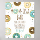 Search for baby shower mimosa bar signs Blue