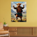 Search for funny cow art Scottish