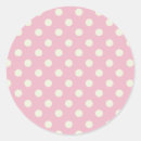 Search for pink and white polka dots stickers Cute