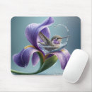 Recherche de colibris tapis souris Fleur