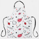 Search for heart drawings aprons Background