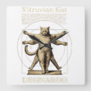 Recherche de chat drôle horloges Amoureux de les chats