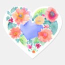 Search for floral heart wreath stickers Flowers
