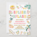 Search for splash pad party invitations Swimming