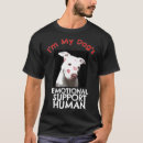 Search for emotional support human tshirts Dog