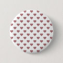 Search for rose heart buttons White