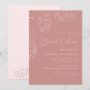 Search for pink peony bridal shower invitations Floral