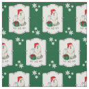 Search for funny christmas fabric Santa claus