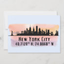 Search for new york city cards Watercolor