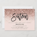 Recherche de surprise 16ans anniversaire invitations Élégant