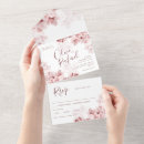 Search for sakura wedding invitations Calligraphy