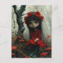 Search for girl with a poppy postcards Cute