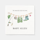 Recherche de pecheur serviettes Baby shower de pêche