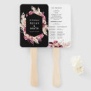 Search for boho wedding hand fans Floral