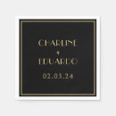 Search for roaring 20s napkins Gold