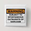 Search for warn buttons Sarcasm