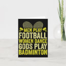 Search for shuttle cards Badminton