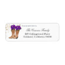 Search for cowboys return address labels Country western