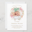 Recherche de 14x19 baptême invitations Aquarelle