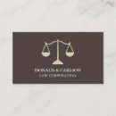 Recherche de juriste cartes visite Balance de la justice