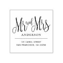 Search for mr and mrs rubber stamps Minimalist