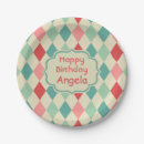 Search for vintage circus plates Retro