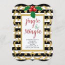 Search for jingle and mingle invitations Black