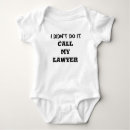 Search for lawyer baby clothes Humour