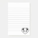 Search for panda post it notes Kawaii