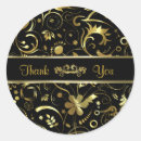 Search for gold foil look stickers Black and gold