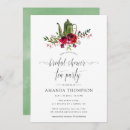 Search for autumn bridal tea party invitations Watercolor flowers