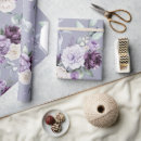 Search for purple floral wrapping paper Birthday