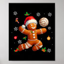 Search for funny volleyball posters Dabbing santa claus
