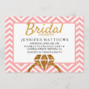 Search for chevron bridal shower invitations Glitter