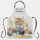 Search for pet lovers aprons Feline