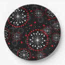 Recherche de canadien assiettes en papier Rouge