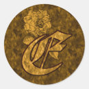 Search for peonies stickers Letter