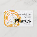 Recherche de classe de pilates cartes visite Classes