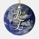 Search for peace on earth ornaments Faith