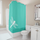 Search for insects shower curtains Teal
