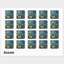 Search for blue winged butterfly stickers Butterflies